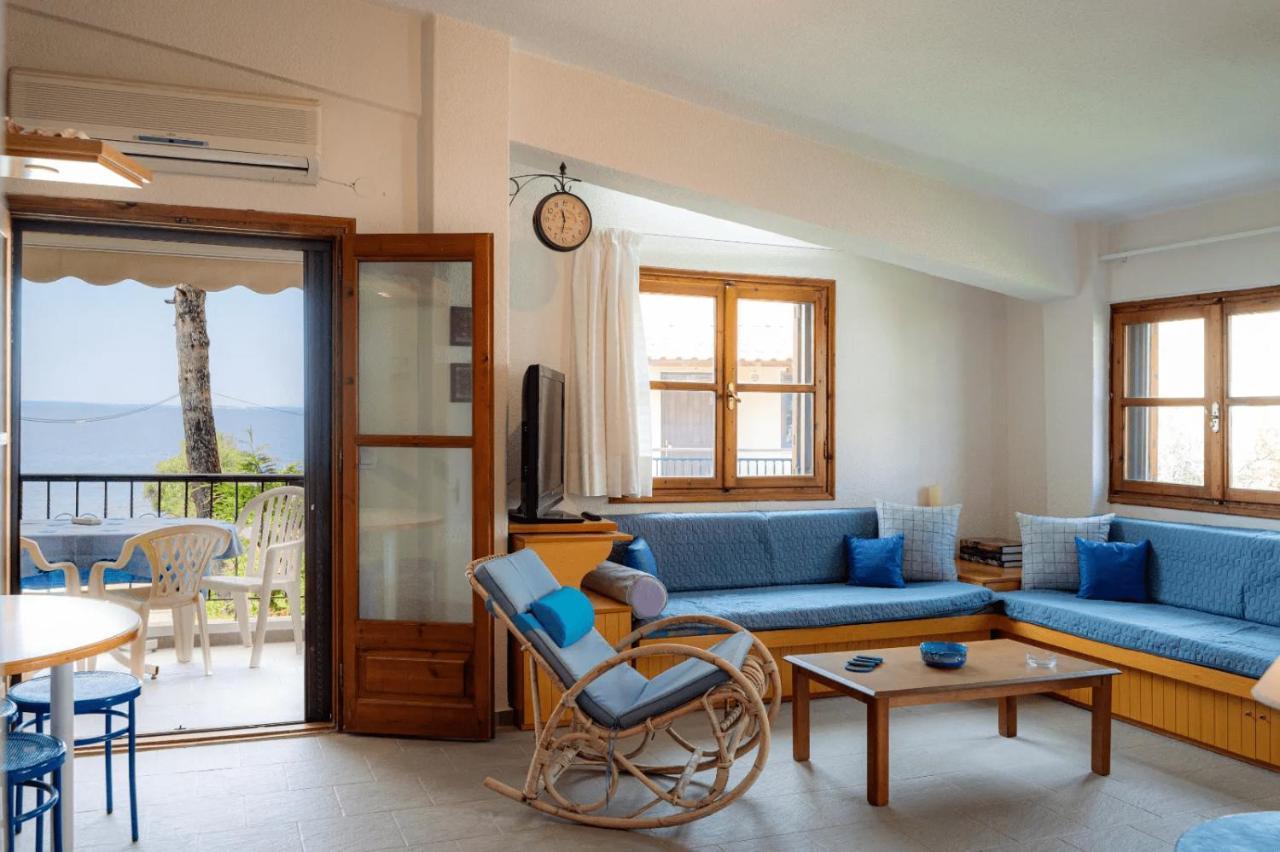 Seahouse With View Apartment Psakoudia Exterior foto
